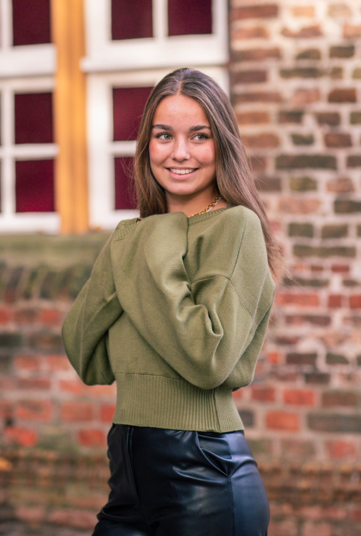 Lily - Groene Sweater