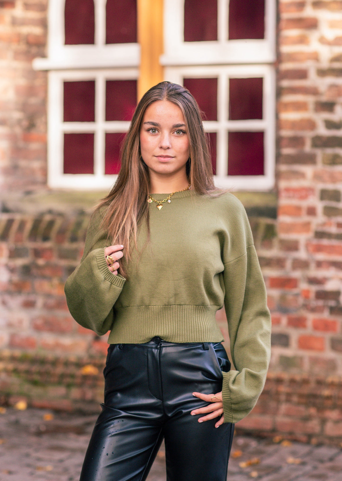 Lily - Groene Sweater