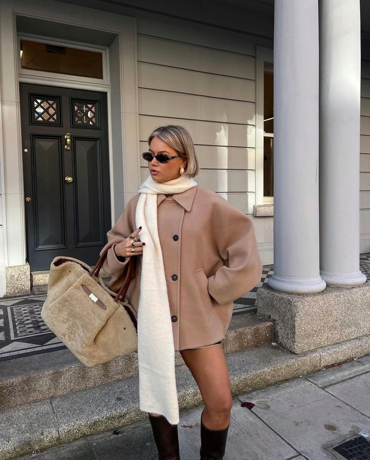 Olivia - Oversized wool coat