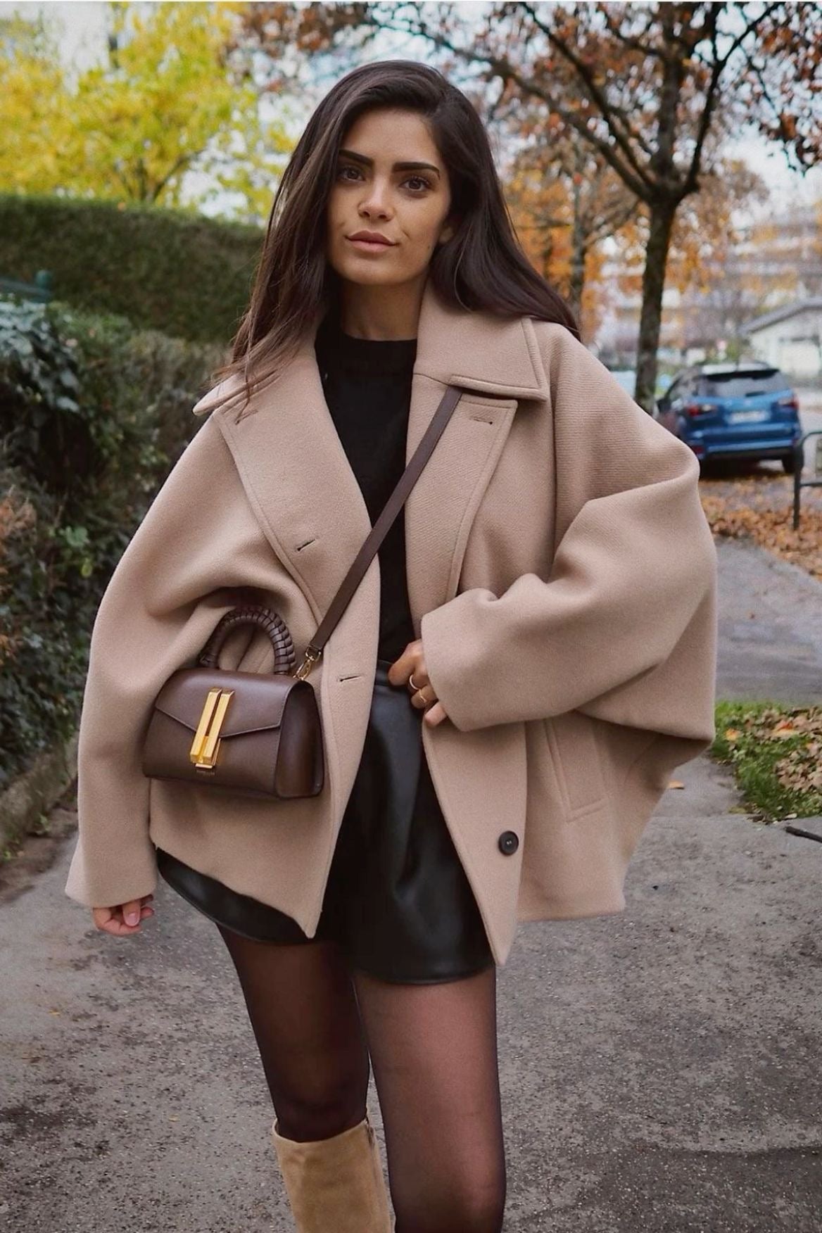 Olivia - Oversized wool coat