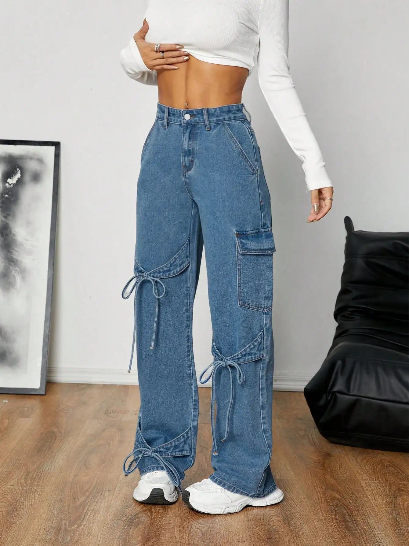 Kira - Knot Jeans