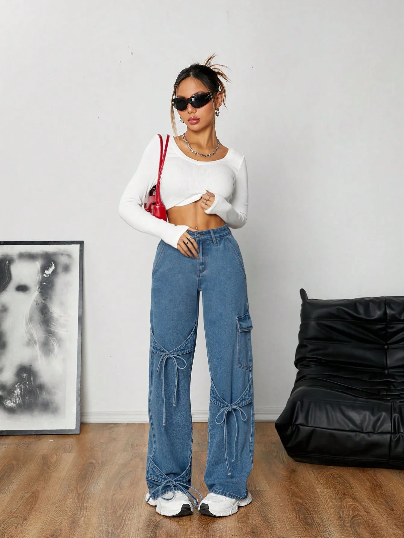 Kira - Knot Jeans