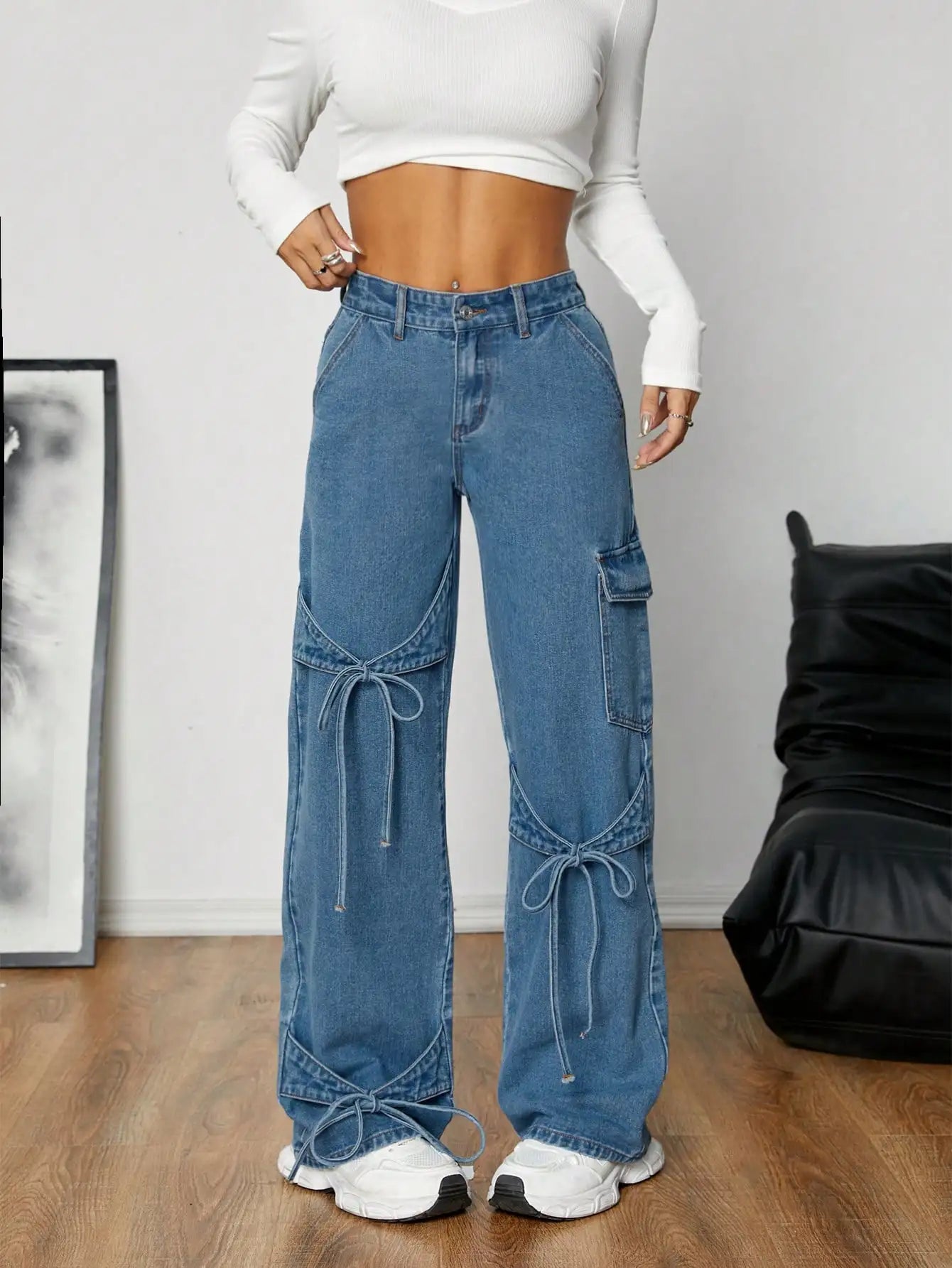 Kira - Knot Jeans